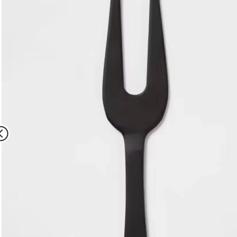 4pc Stainless Steel Cheese Knive Serving Set Black - Threshold™ NEW